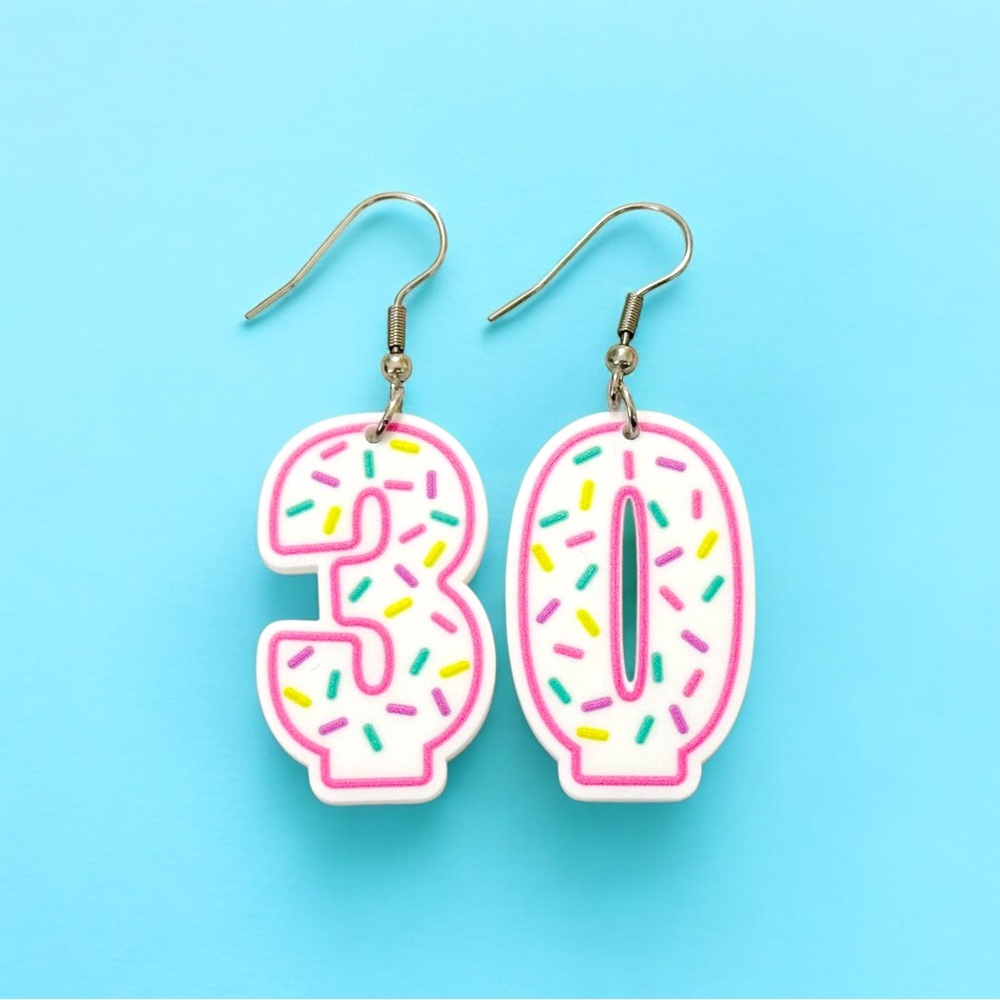 Birthday Candle Earrings